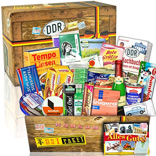 ostprodukte-versand DDR Paket "DDR SPEZIALITÄTEN BOX" / Geschenke für Sie zu Geburtstag von ostprodukte-versand