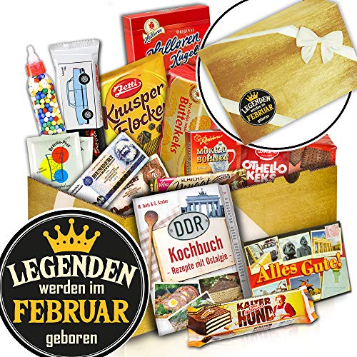 ostprodukte-versand DDR Paket Süß - Legenden Februar - Februar Geschenkideen - Geschenk Idee DDR von ostprodukte-versand
