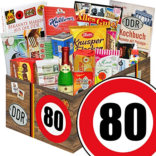 ostprodukte-versand DDR Suessigkeiten-Box/Ostprodukte/Zahl 80 / Geschenk Mutti von ostprodukte-versand