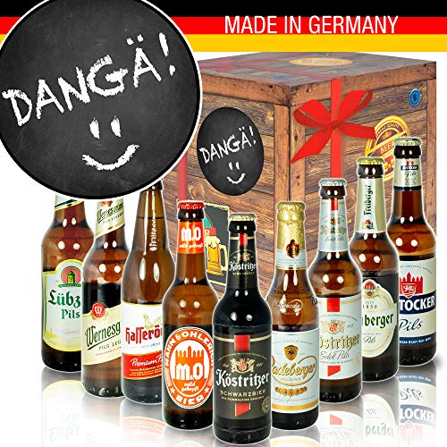 Dangä - Sprüche-Geschenkbox - Ostbier Geschenk Idee von ostprodukte-versand