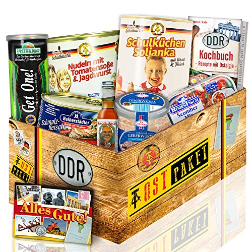 Herzhafte DDR Geschenkbox für Männer - DDR Waren - Geschenkbox aus dem Osten Herzhafte DDR Geschenkbox für Männer - DDR Waren - Geschenkbox aus dem Osten von ostprodukte-versand