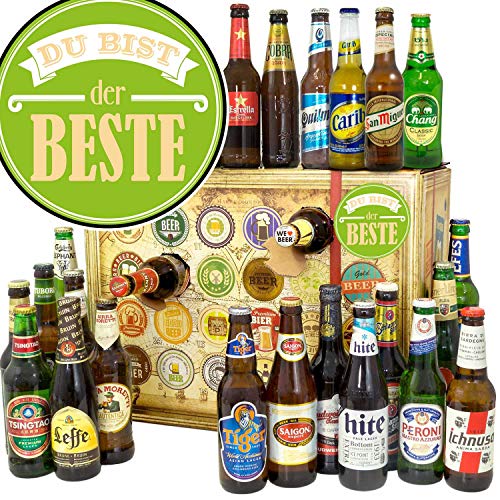 Du bist der Beste + Weihnachtskalender mit Bier + Bier aus aller Welt 24x 2024 2025 Du bist der Beste + Weihnachtskalender mit Bier + Bier aus aller Welt 24x 2024 2025 von ostprodukte-versand