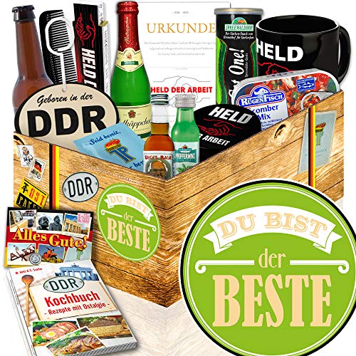 ostprodukte-versand Du bist der Beste + Geschenk Geburtstag du bist der beste + Männer Geschenk Box von ostprodukte-versand