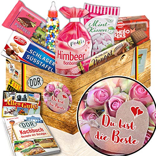 ostprodukte-versand Du bist die Beste ++ Geschenkset beste Freundin ++ Kult-Süßigkeiten DDR von ostprodukte-versand