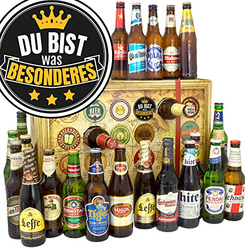 Du bist was Besonderes / 2023 Bier Adventskalender / 24x Biere der Welt von ostprodukte-versand