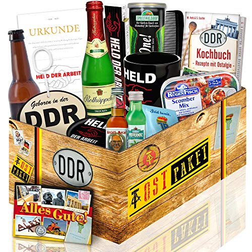 ostprodukte-versand XXL Geschenkbox für Männer/DDR Produkte/Geschenkset für Freund Geburtstag von ostprodukte-versand