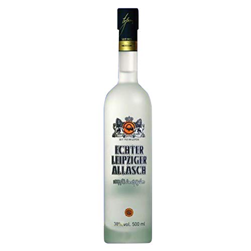 Nordhäuser Echter Leipziger Allasch 0,5l Kümmel-Spezialität (38% Vol.) Nordhäuser Echter Leipziger Allasch 0,5l Kümmel-Spezialität (38% Vol.) von ostprodukte-versand