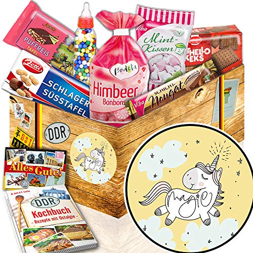 ostprodukte-versand Einhorn/DDR Set Süßigkeiten/Geschenke mit Einhorn von ostprodukte-versand