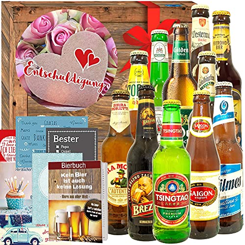 Entschuldigung ++ Bier Paket Welt und DE ++ Entschuldigungsgeschenk Partner von ostprodukte-versand
