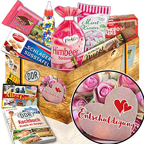 Entschuldigung ++ Verzeihung Geschenk ++ Süßigkeiten DDR Entschuldigung ++ Verzeihung Geschenk ++ Süßigkeiten DDR von ostprodukte-versand