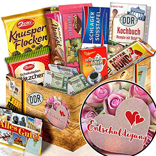 ostprodukte-versand Entschuldigung/Entschuldigungsgeschenk Partner/Ostpaket DDR Schokolade von ostprodukte-versand