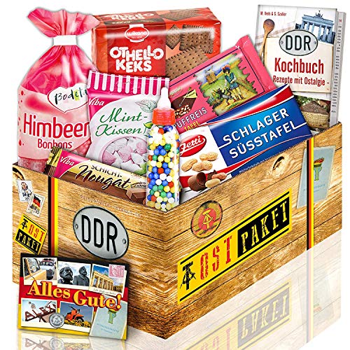 ostprodukte-versand Entzückendes DDR Naschpaket/Geschenk zum Geburtstag für Freund von ostprodukte-versand