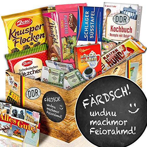 ostprodukte-versand Feierabend - Geschenkidee mit Spruch - Ossi Schokolade von ostprodukte-versand
