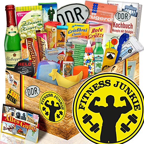ostprodukte-versand Fitness Junkie / 24er DDR Paket / Geschenke für Fitness Fans von ostprodukte-versand