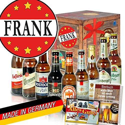Frank - Biersorten aus Ostdeutschland - Geschenke Frank Geburtstag von ostprodukte-versand