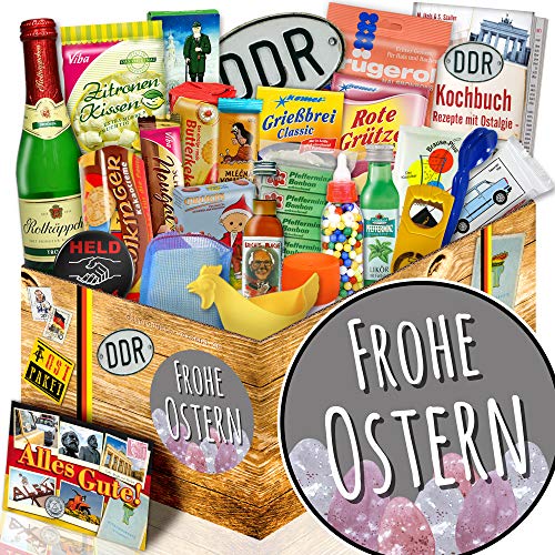 Frohe Ostern + 24tlg. DDR Geschenkset + Ideen für Ostergeschenke Frohe Ostern + 24tlg. DDR Geschenkset + Ideen für Ostergeschenke von ostprodukte-versand