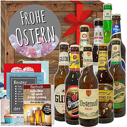 Frohe Ostern - Geschenke für Väter zu Ostern - Biere aus Deutschland von ostprodukte-versand