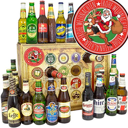Santa - 2023 Bier Adventskalender - Biere der WELT von ostprodukte-versand