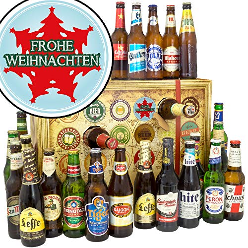 Tannenbaum - Bieradventskalender 2023 2023-24x Biere der Welt von ostprodukte-versand
