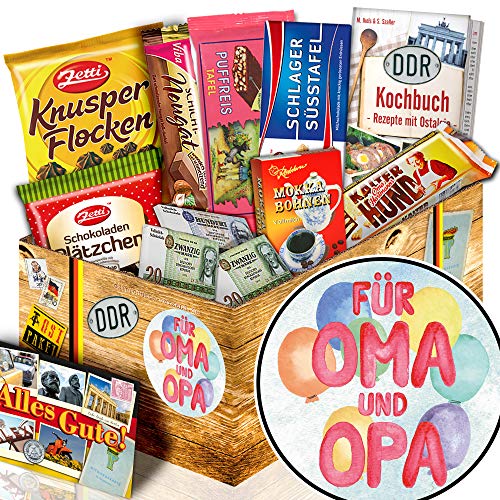 ostprodukte-versand Für Oma & Opa / DDR Korb / außergewöhnliche Geschenke für Großeltern von ostprodukte-versand