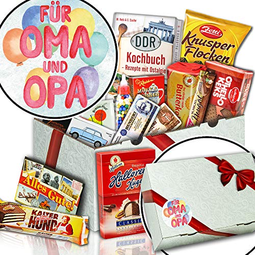 ostprodukte-versand Für Oma & Opa - Süßigkeiten Box zum Verschenken - Geschenke Geburtstag von ostprodukte-versand