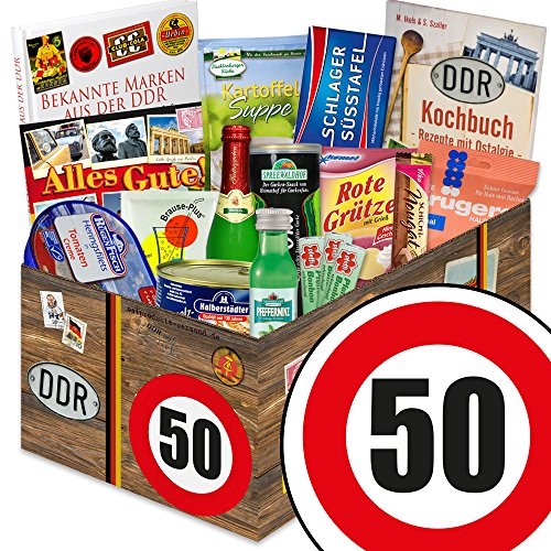ostprodukte-versand DDR Box XXL/Spezialitäten Korb/Geburtstag 50 / Geschenkset Vater von ostprodukte-versand