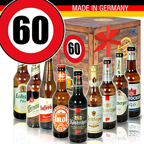 Geburtstagsidee - Ostdeutsche Biere - Geburtstag 60 - Bierbox von ostprodukte-versand
