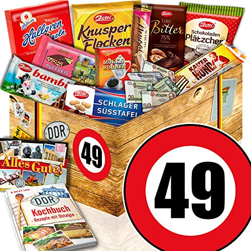 Geschenk 49. Geburtstag - DDR Waren Schoko - Geschenk 49. Geburtstag Schokolade Geschenk 49. Geburtstag - DDR Waren Schoko - Geschenk 49. Geburtstag Schokolade von ostprodukte-versand