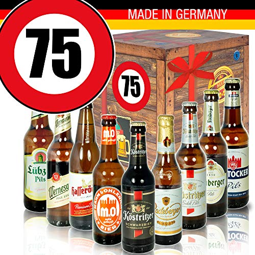 Geschenk Idee Geburtstag - Biersorten Ostdeutsch - Geburtstag 75 - Geschenk Oma von ostprodukte-versand