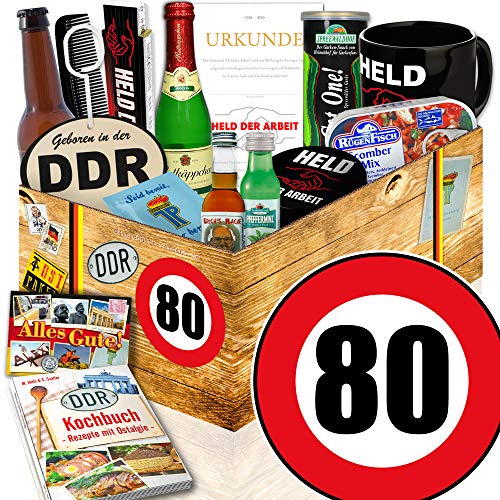 ostprodukte-versand Männerset DDR/Geburtstag 80 / Geschenkbox für den Vater von ostprodukte-versand
