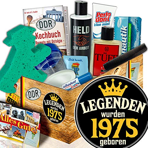 ostprodukte-versand Geschenk für alte Herren / DDR Pflege Box Mann / Legenden 1975 von ostprodukte-versand