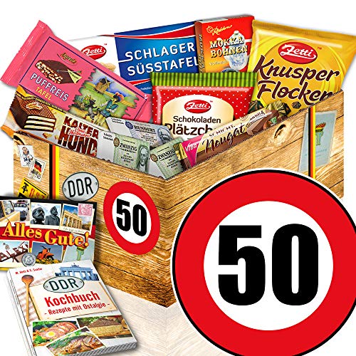 ostprodukte-versand Geschenk zum 50. Geburtstag/Ostpaket Schoko/Geschenke zum 50. Geburtstag von ostprodukte-versand