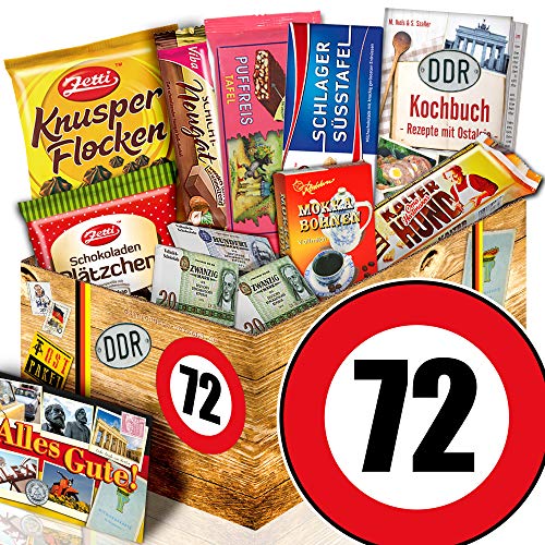 ostprodukte-versand Geschenk zum 72. Geburtstag/Schoko Kultset DDR/Geschenke 72 Geburtstag Mann von ostprodukte-versand