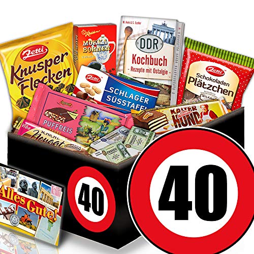 ostprodukte-versand Geschenke 40 Geburtstag/Ostbox Schoko/Geschenke 40er Geburtstag von ostprodukte-versand