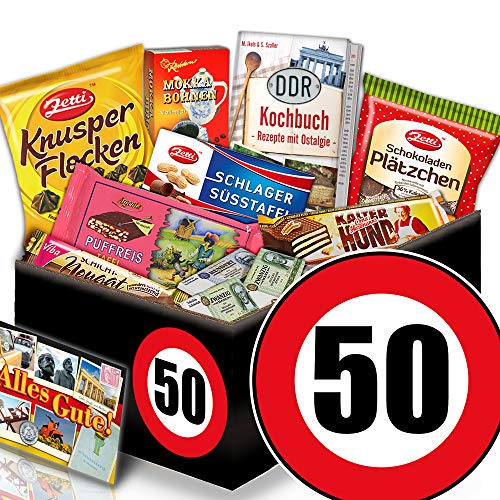 ostprodukte-versand Geschenke 50. Geburtstag + Ost Paket Schoko + Mama Geburtstag 50 von ostprodukte-versand