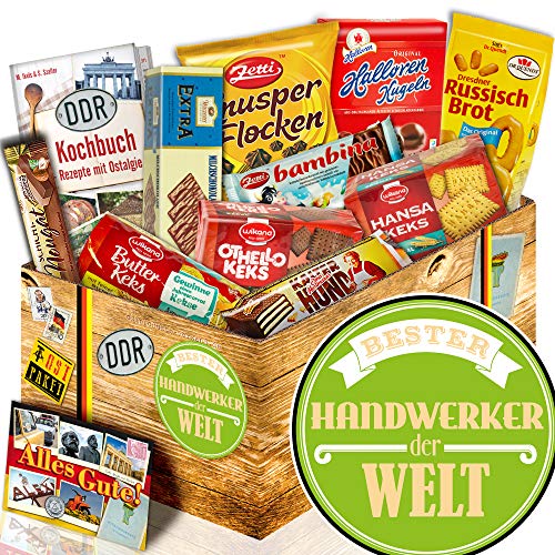 ostprodukte-versand Geschenke Kekse/Ostbox/Richtfest Handwerker Geschenke/Bester Handwerker von ostprodukte-versand