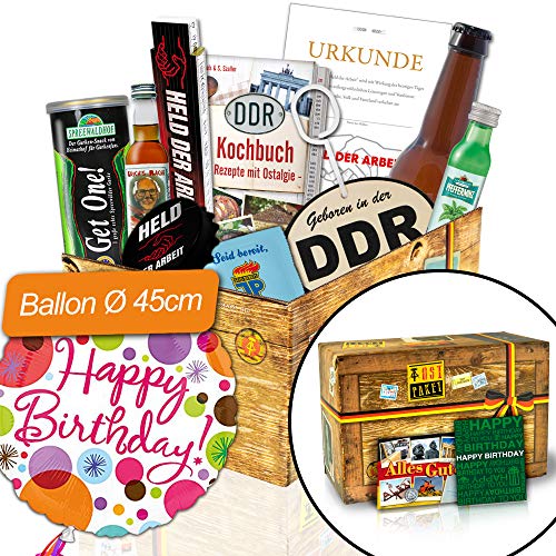 ostprodukte-versand Geschenke für Männer/Geschenkset DDR/HAPPY BIRTHDAY Ballon/DDR Artikel von ostprodukte-versand