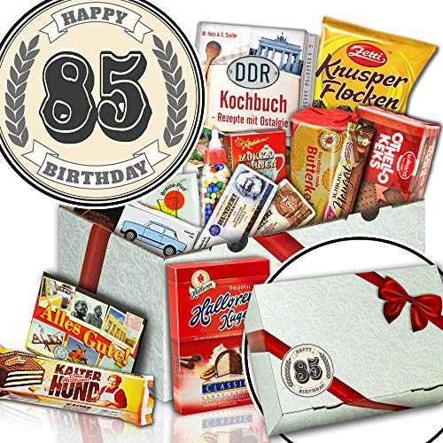 ostprodukte-versand Geschenke zum 85. Geburtstag - Nervennahrung Schokolade - 85 Geburtstag Geschenk von ostprodukte-versand