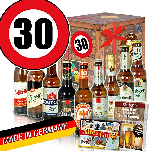 Geschenkegeburtstag - Ostdeutsche Biere - Geburtstag 30 - Geschenke Freund von ostprodukte-versand
