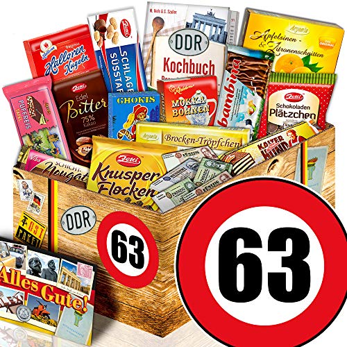 ostprodukte-versand Geschenkidee zum 63. / Geschenke zum 63 Geburtstag Mann/Schokolade DDR von ostprodukte-versand