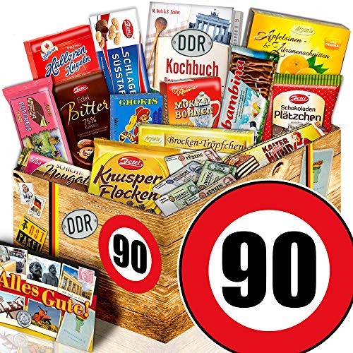 ostprodukte-versand Geschenkidee zum 90. / Geschenke 90 Geburtstag Frau/Ost Schokolade von ostprodukte-versand