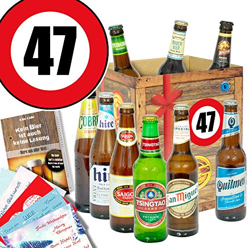 Geschenkideen für Männer zum 47. / Biere Welt/Bier Geschenk von ostprodukte-versand