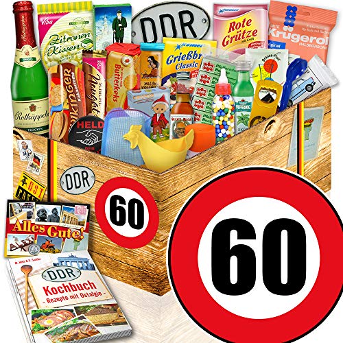 ostprodukte-versand Geschenkbox/Geburtstag 60 / DDR Geschenke Mutti / 24er Allerlei von ostprodukte-versand