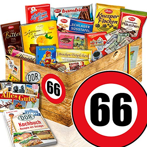 ostprodukte-versand Geschenkset 66. Geburtstag/DDR Paket/Geschenke zum 66. Geburtstag von ostprodukte-versand