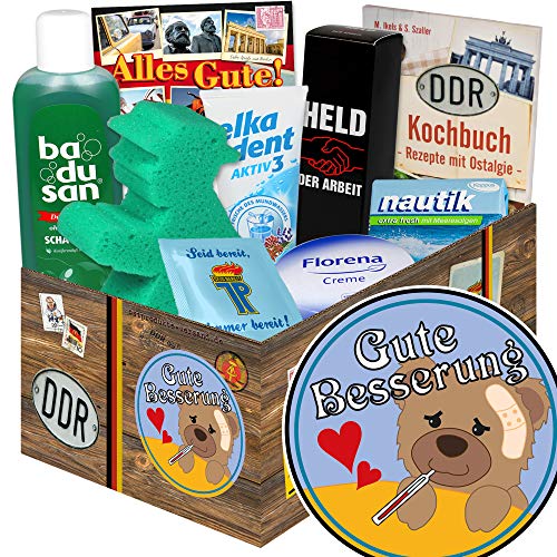 Gute Besserung/DDR Pflege Set DDR/Geschenk kranke Freundin Gute Besserung/DDR Pflege Set DDR/Geschenk kranke Freundin von ostprodukte-versand