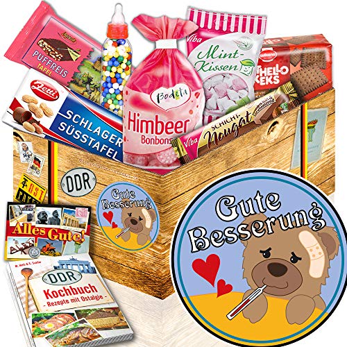 Gute Besserung/Geschenk Krankenbesuch/Süßes Ostpaket Gute Besserung/Geschenk Krankenbesuch/Süßes Ostpaket von ostprodukte-versand