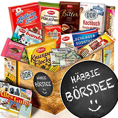 Häbbie Börsdee - Geschenke zum Geburtstag - Schokolade Box DDR von ostprodukte-versand