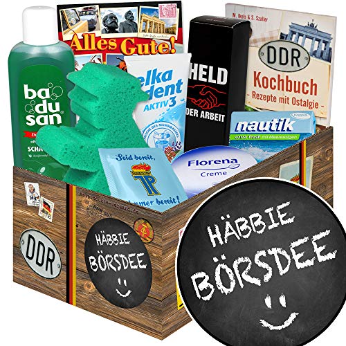 ostprodukte-versand Häbbie Börsdee - DDR Pflege Set - Geschenke zum Geburtstag von ostprodukte-versand