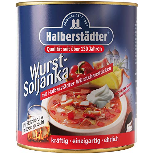 ostprodukte-versand Halberstädter Wurst Soljanka 800ml - tolle DDR Kultprodukte - DDR Produkte von ostprodukte-versand