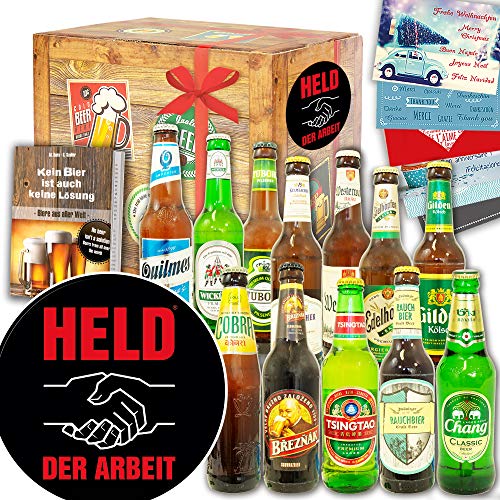 Held der Arbeit / 12x Biere Welt und DE/Geschenkidee Papa Held der Arbeit / 12x Biere Welt und DE/Geschenkidee Papa von ostprodukte-versand